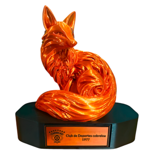 ZORRO BASE Y PLACA 15CM